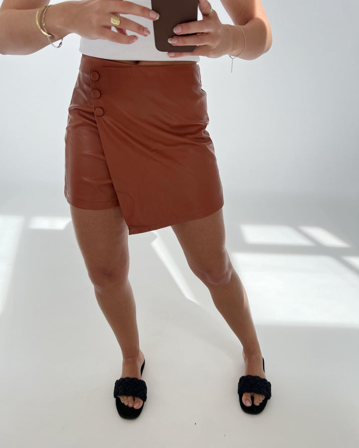 NOA skorts, brun