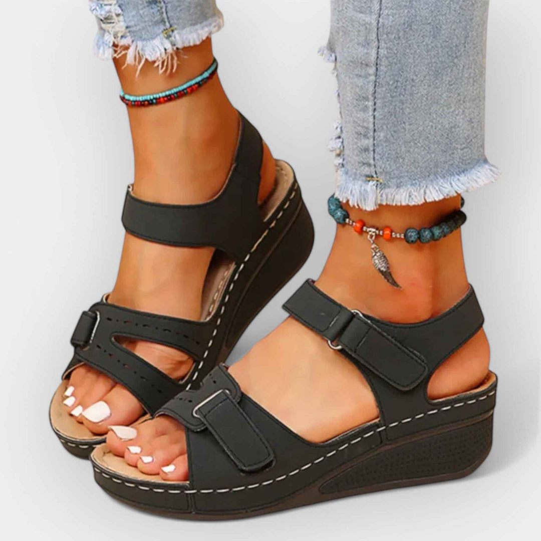 Åbne Sandaler med Stilfuldt Design