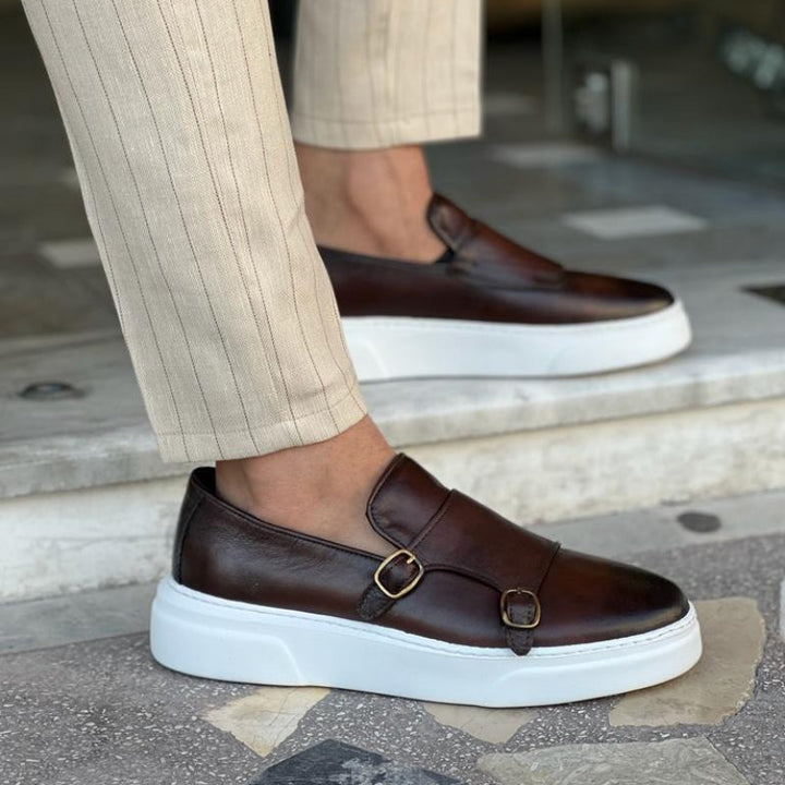 Slip-On Læder Loafers