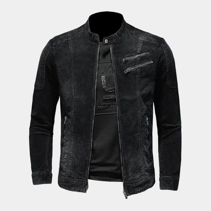 Montara Onyx – Sort Denim Jakke