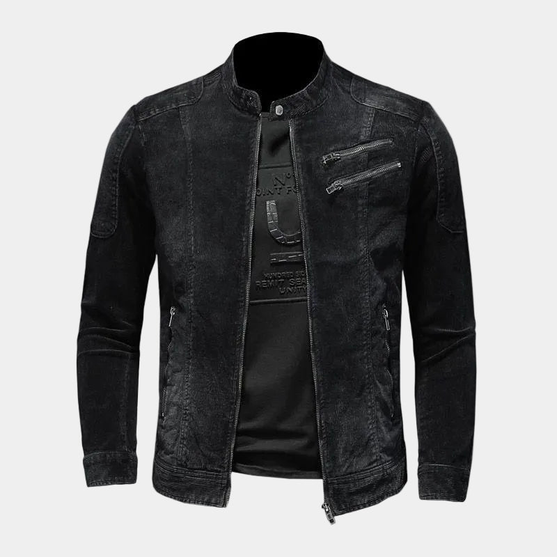 Montara Onyx – Sort Denim Jakke