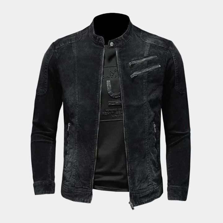 Montara Onyx – Sort Denim Jakke