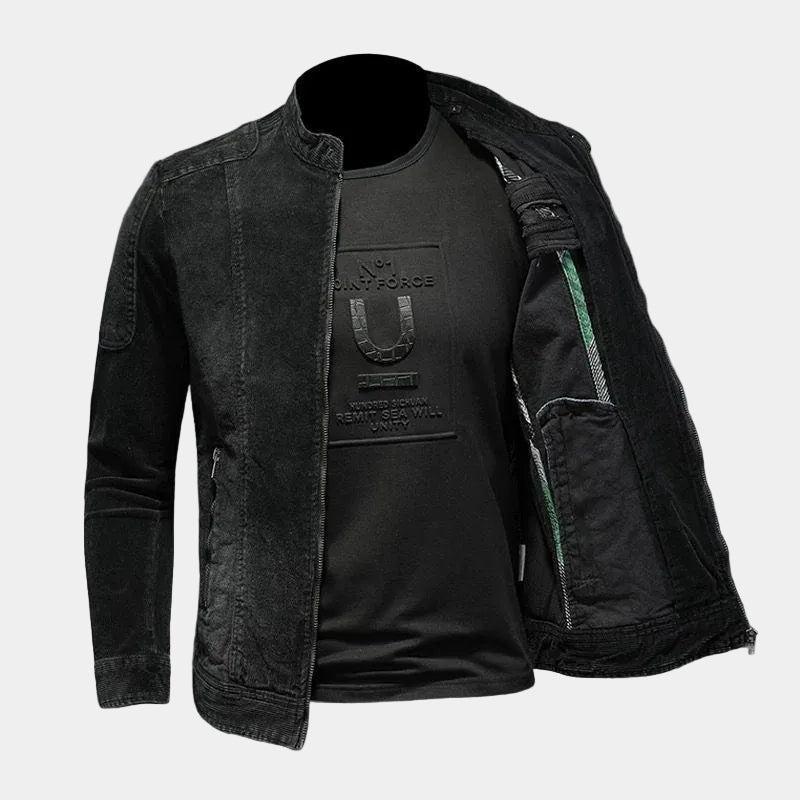Montara Onyx – Sort Denim Jakke