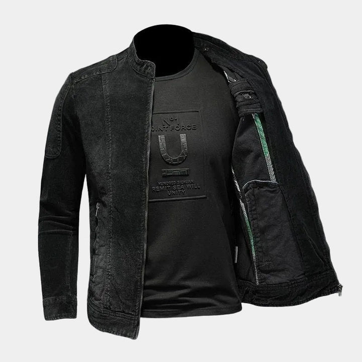 Montara Onyx – Sort Denim Jakke