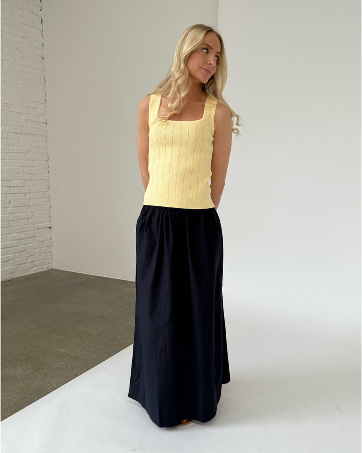 OLEANE nederdel, navy