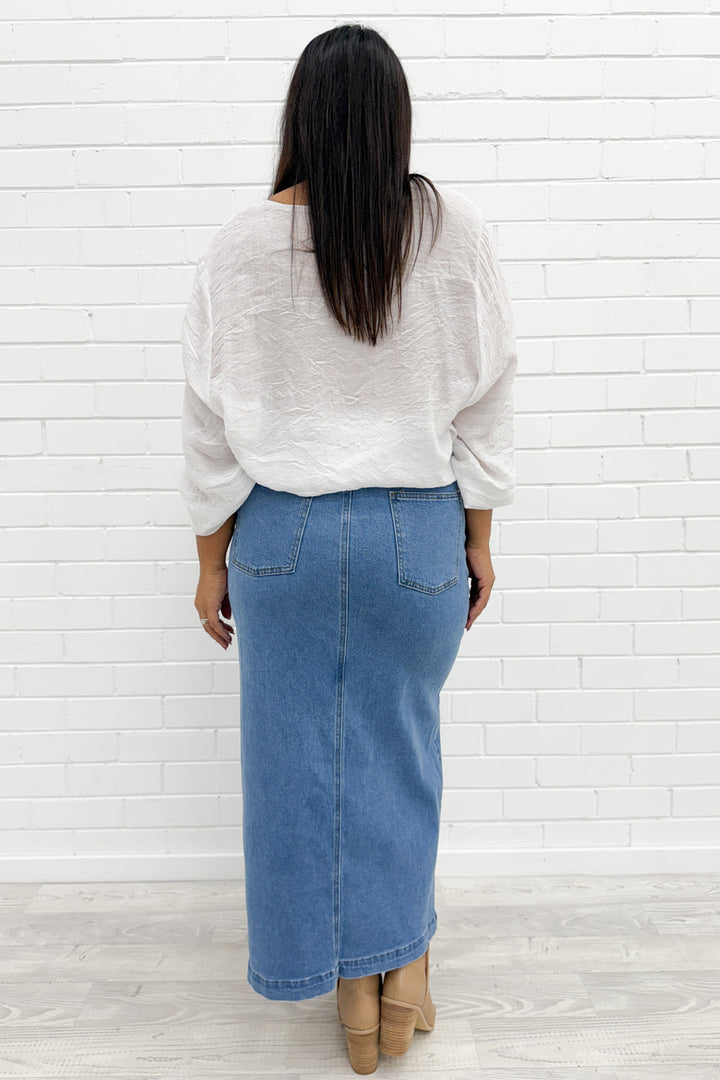 Olin Denim Nederdel