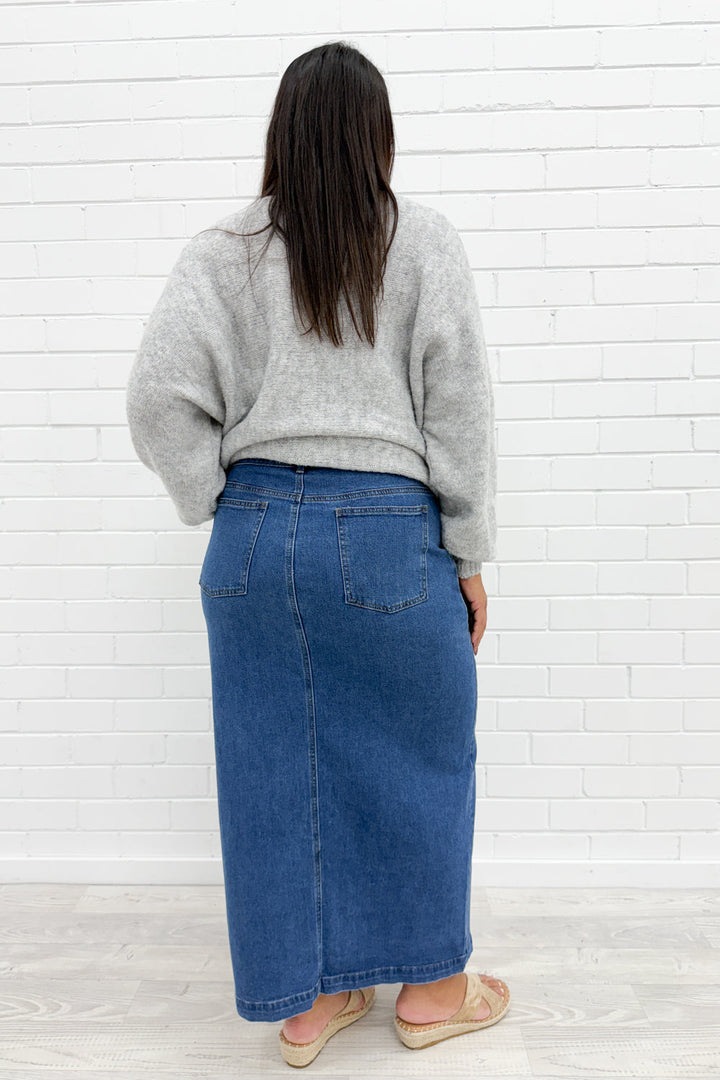 Olin Denim Nederdel