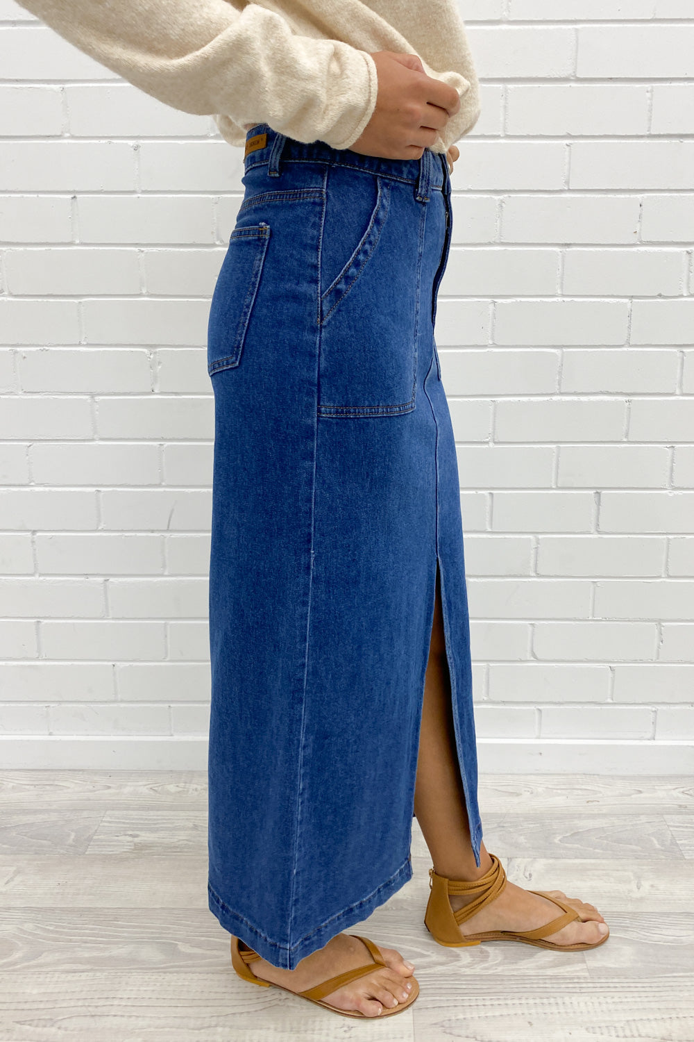 Olin Denim Nederdel