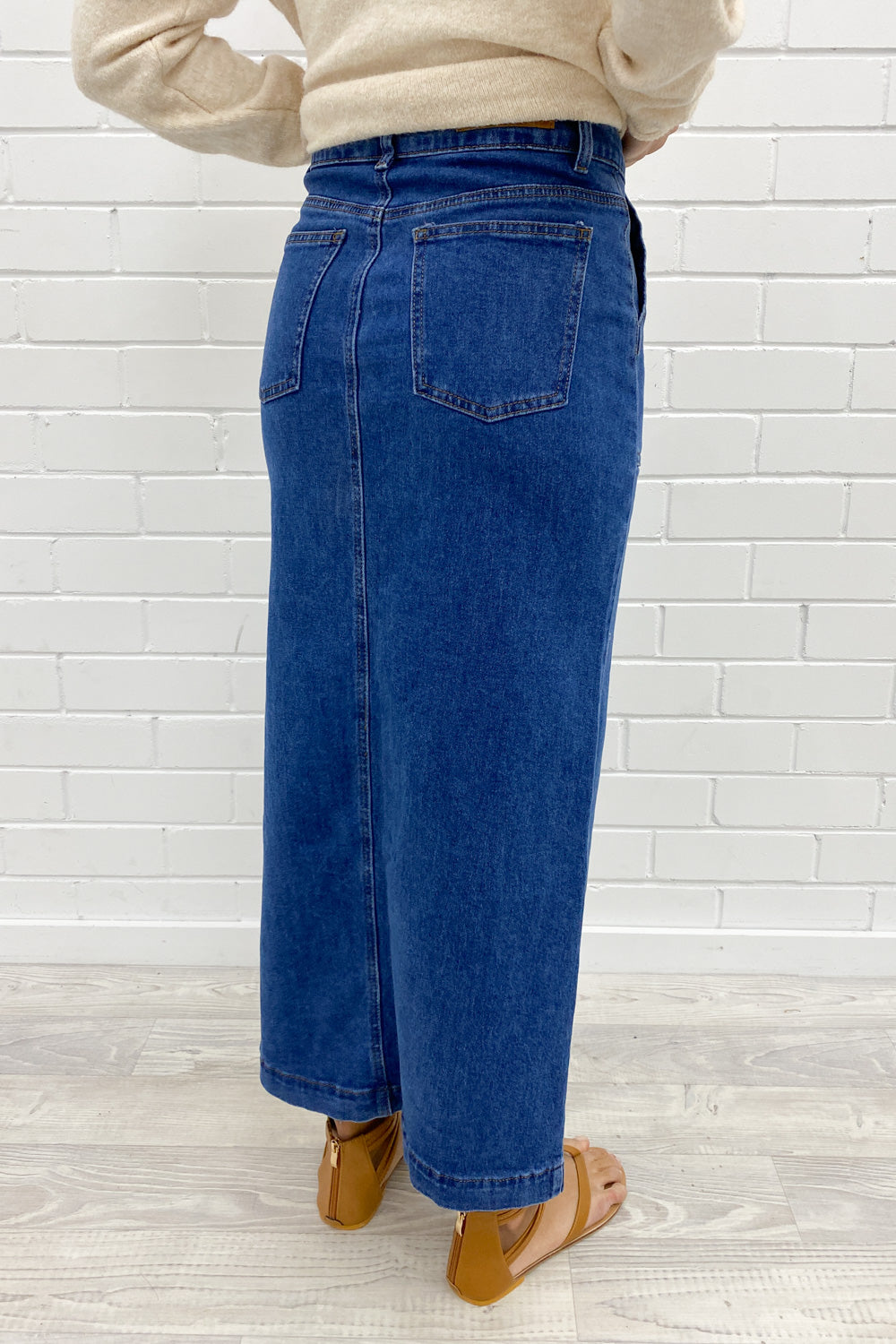 Olin Denim Nederdel