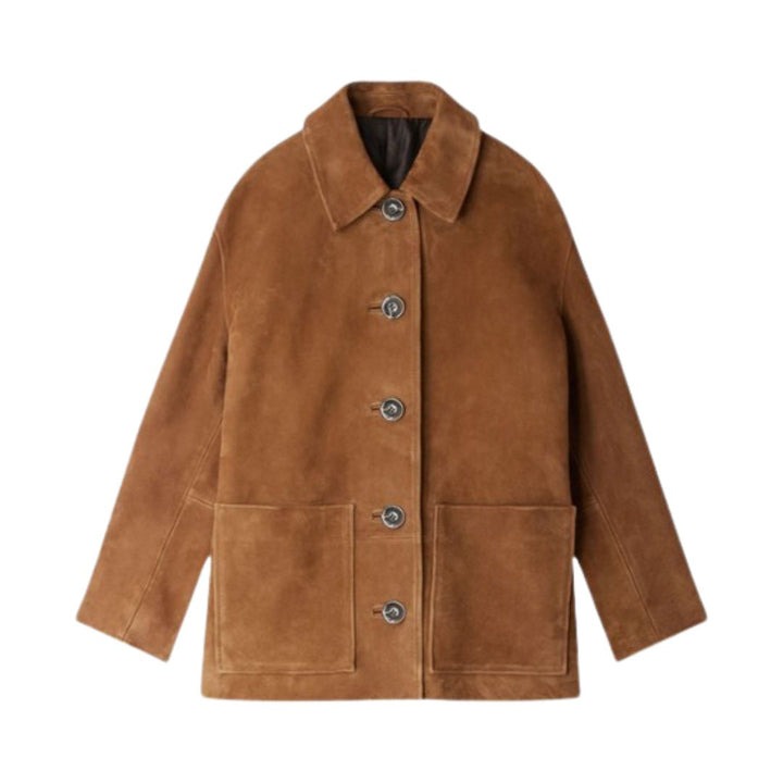 Suede Statement Frakke