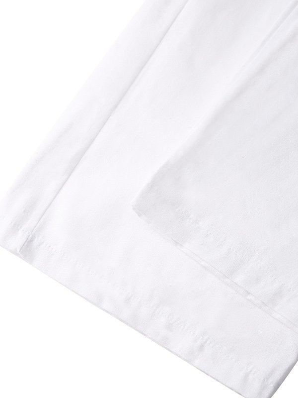 Men's Solid Linen Casual Series Pants
