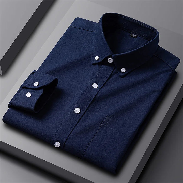 Mænds Chic Oxford Skjorte
