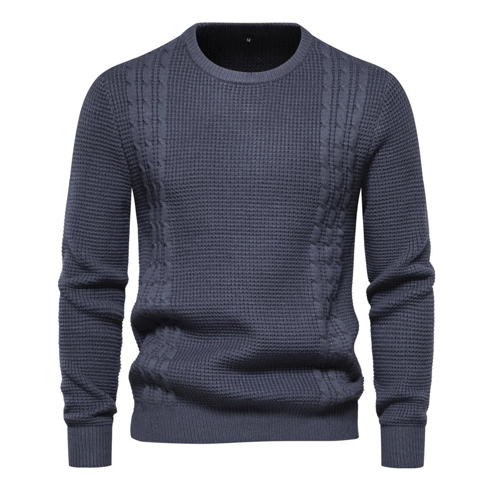 Drechsler Strik Casual Varm Herrepullover