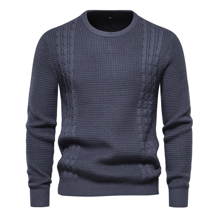 Drechsler Strik Casual Varm Herrepullover
