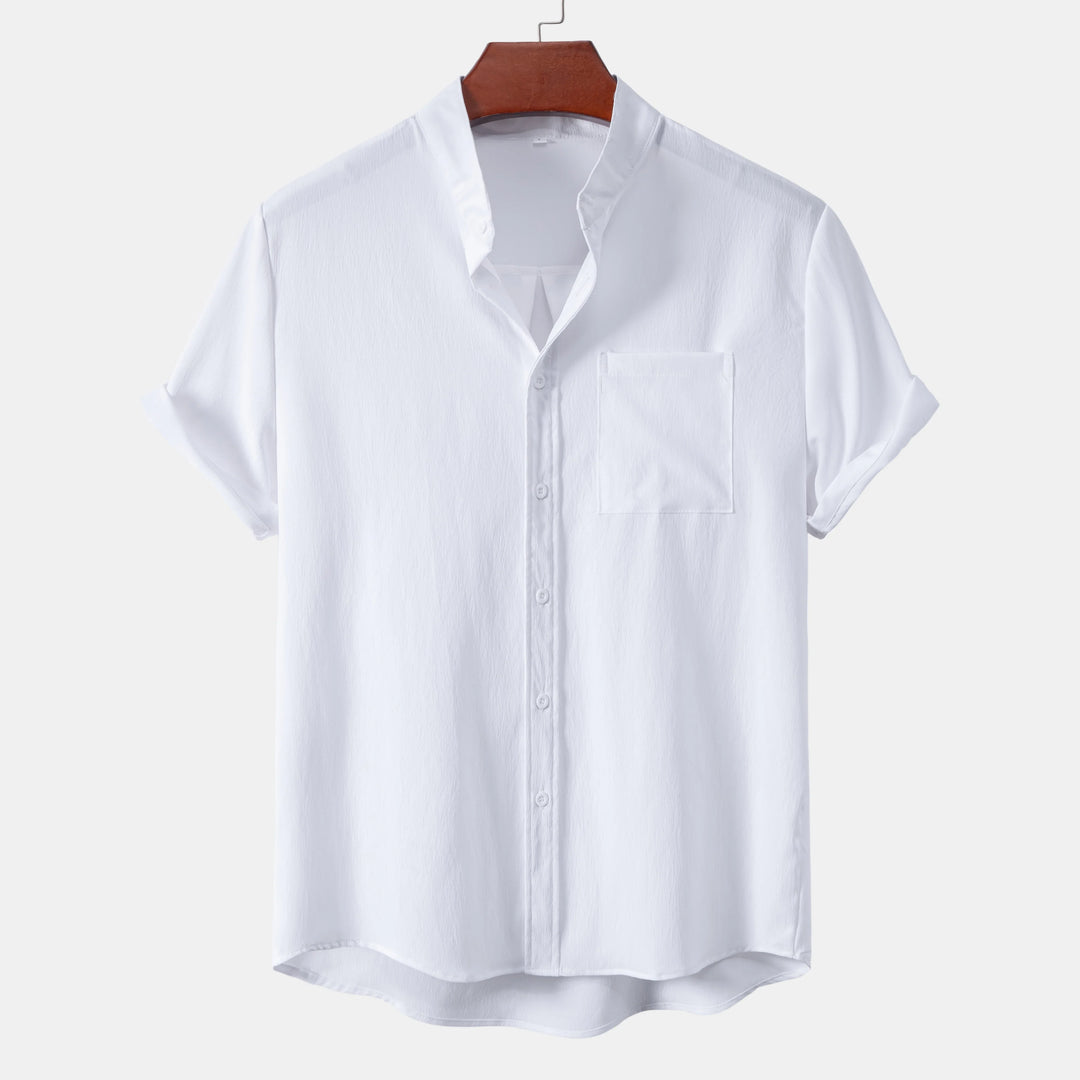 Elegant Åndbar Sommer Skjorte