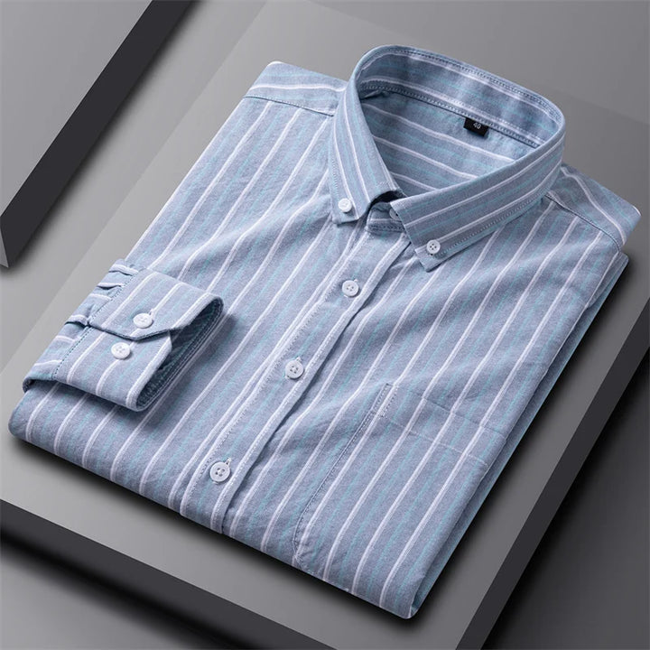 Mænds Chic Oxford Skjorte