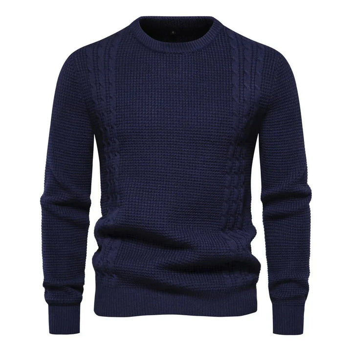 Drechsler Strik Casual Varm Herrepullover