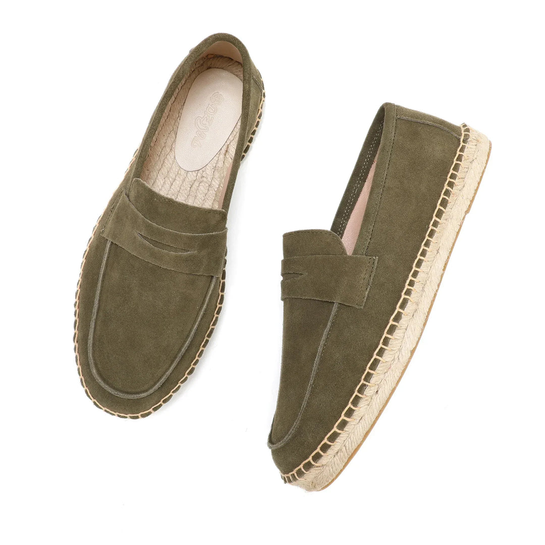 Elegant Suede Espadrillos