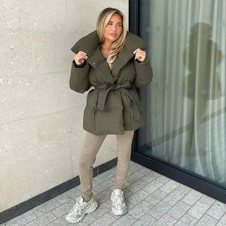 Elegant Vatteret Jakke