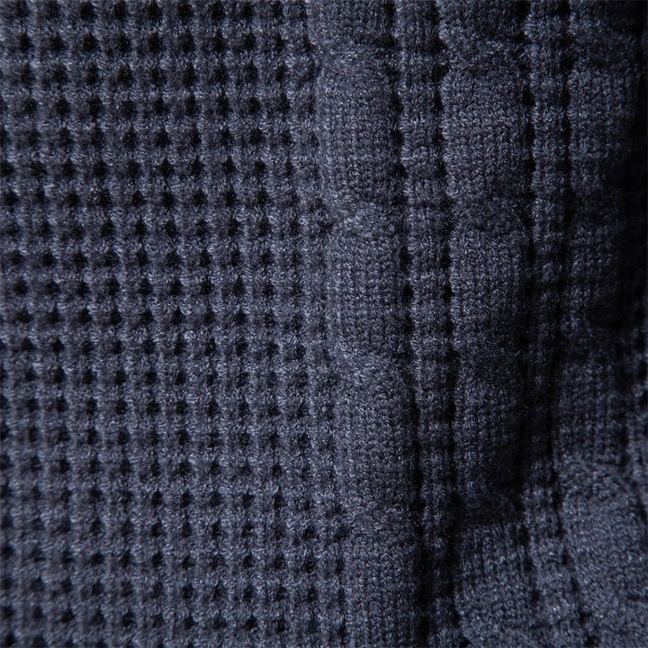 Drechsler Strik Casual Varm Herrepullover