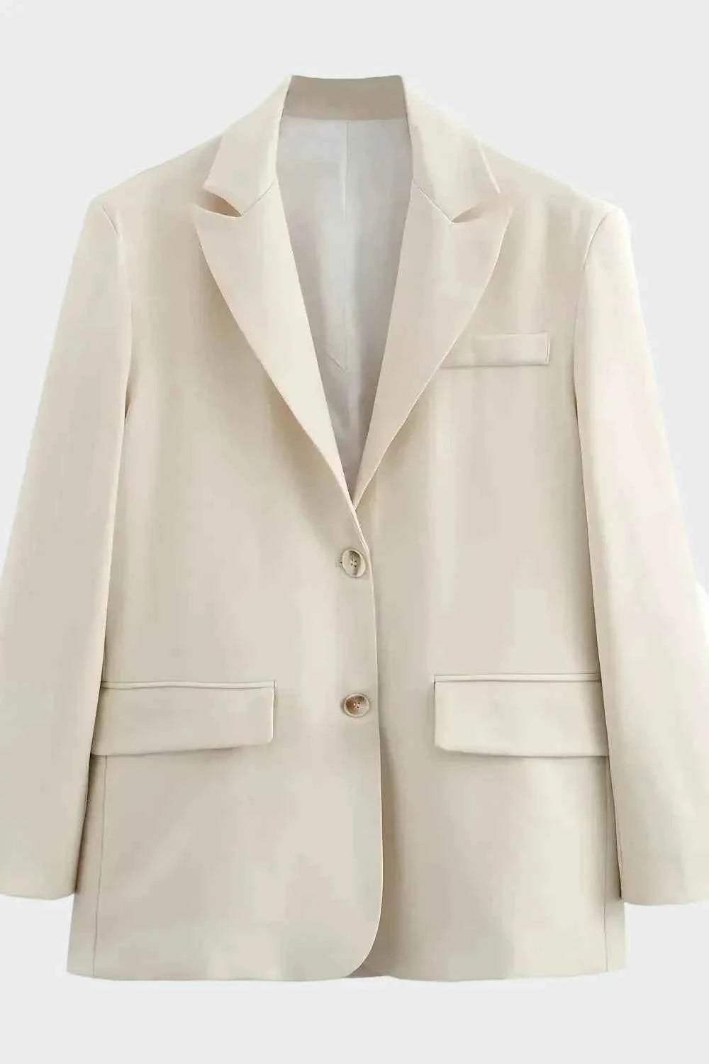 Oversized Blazer med Moderne Snit