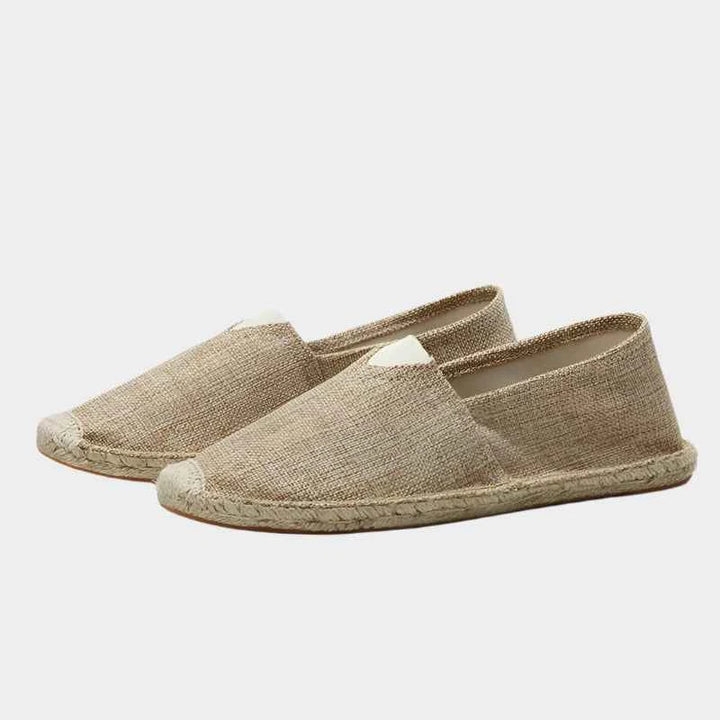 Behagelige Linned Espadrillos