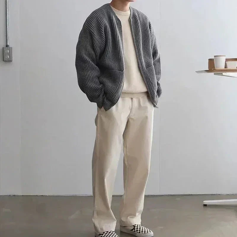 Calvin – Zip Cardigan
