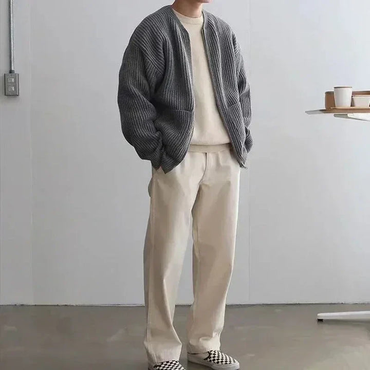Calvin – Zip Cardigan