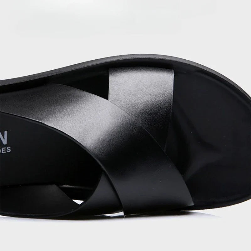 Elegant Lædersandaler