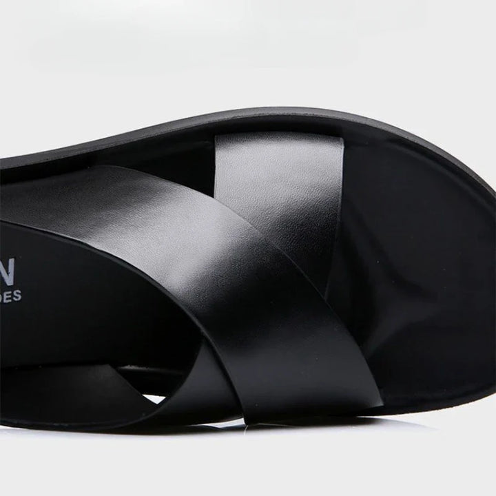 Elegant Lædersandaler