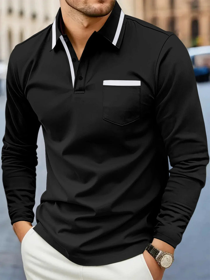 Casual Polo Sweater