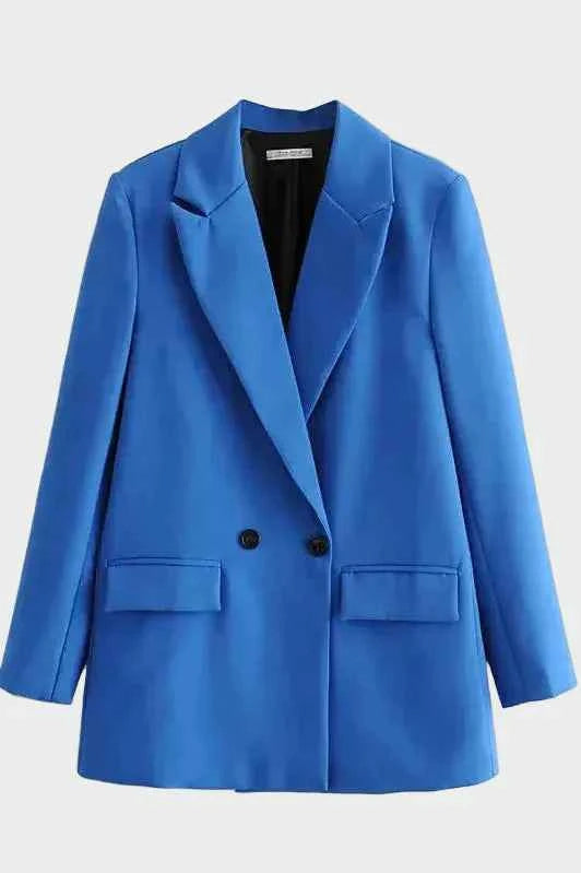 Oversized Blazer med Moderne Snit
