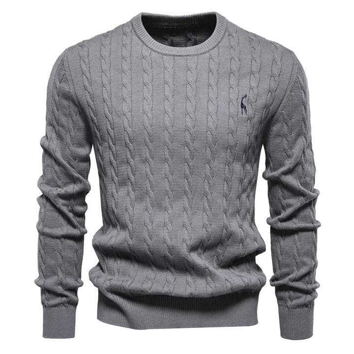 Falkner Strikkemoderne Herrepullover