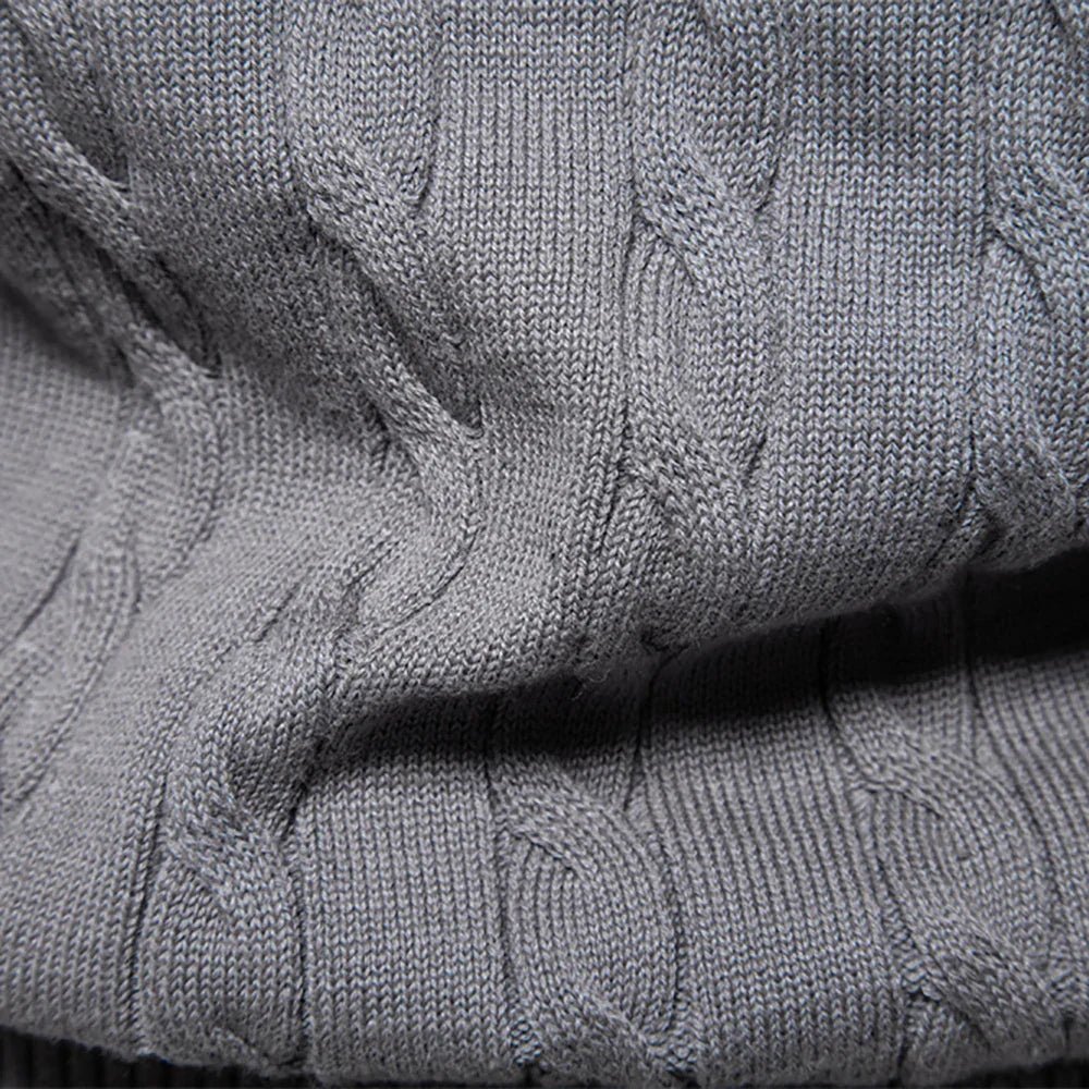 Falkner Strikkemoderne Herrepullover