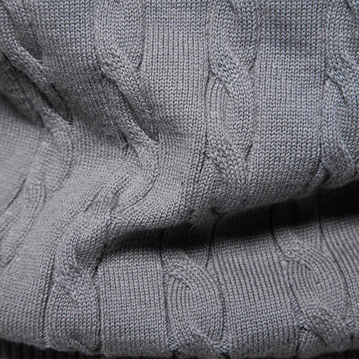 Falkner Strikkemoderne Herrepullover