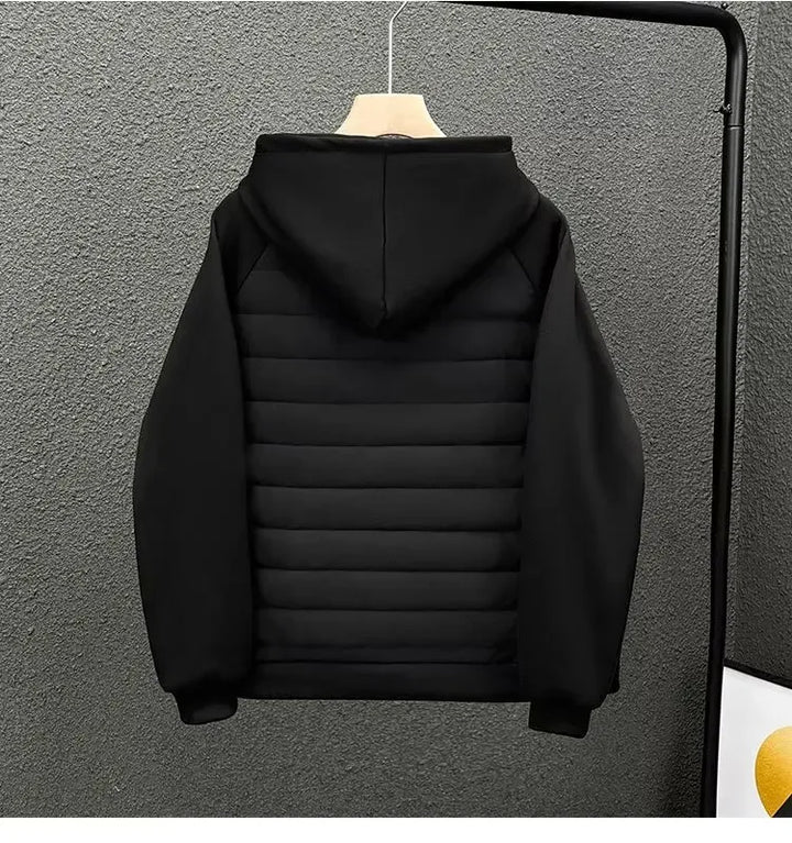 Elegant quilted bomuldsjakke
