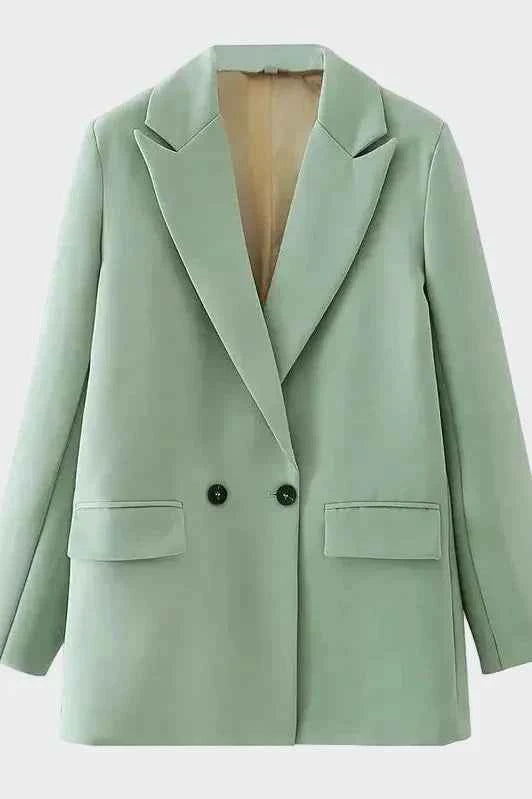 Oversized Blazer med Moderne Snit
