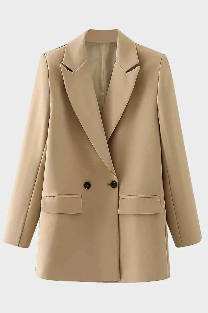 Oversized Blazer med Moderne Snit