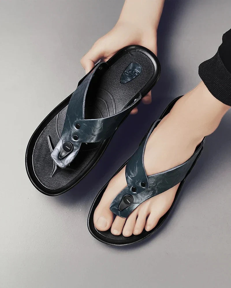 Elegante Lædersandaler