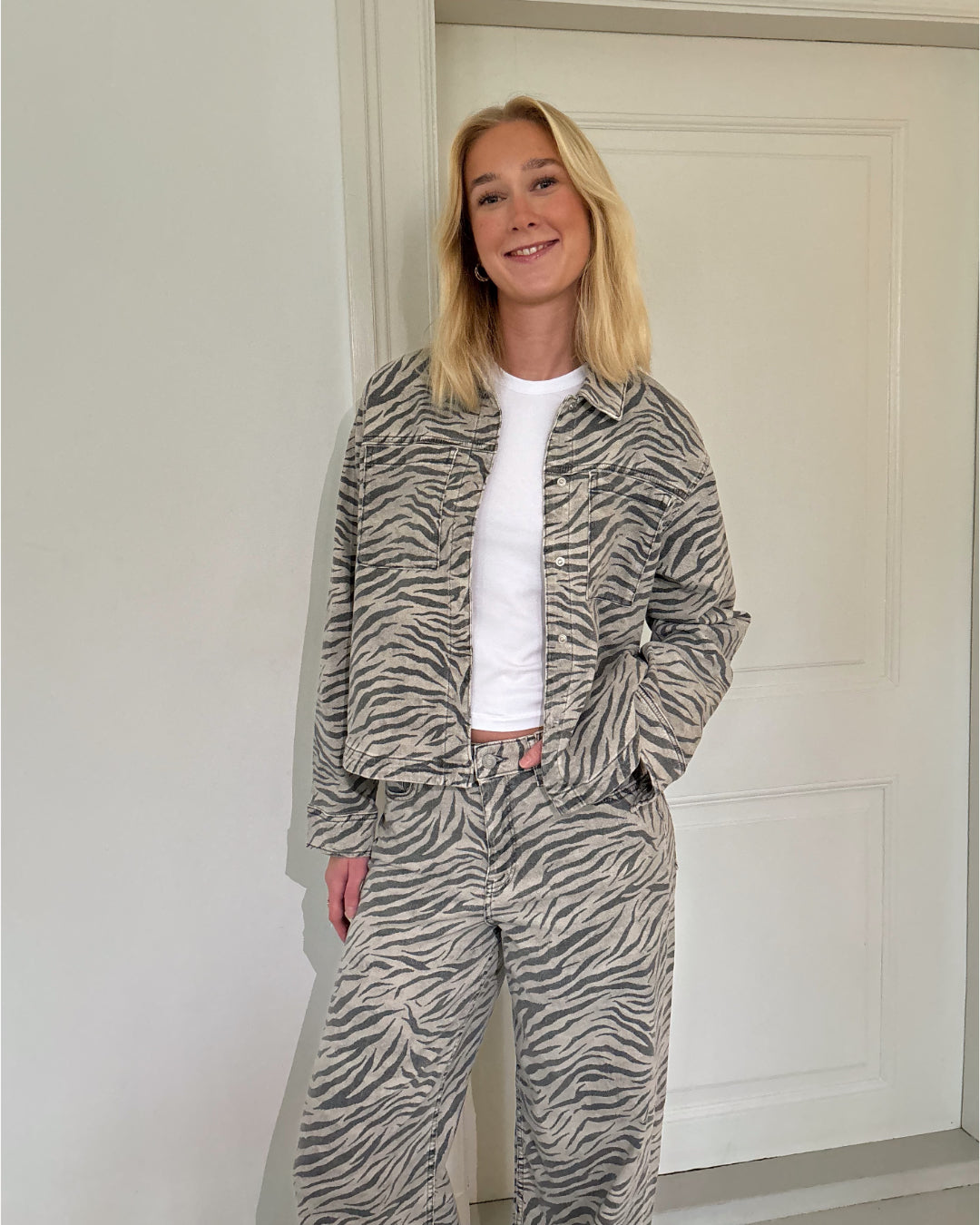 SARAH jakke, zebra