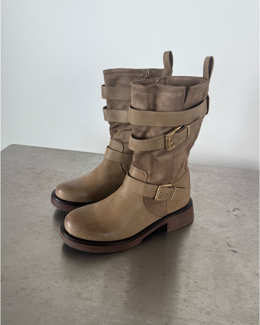 SERENA støvler, beige