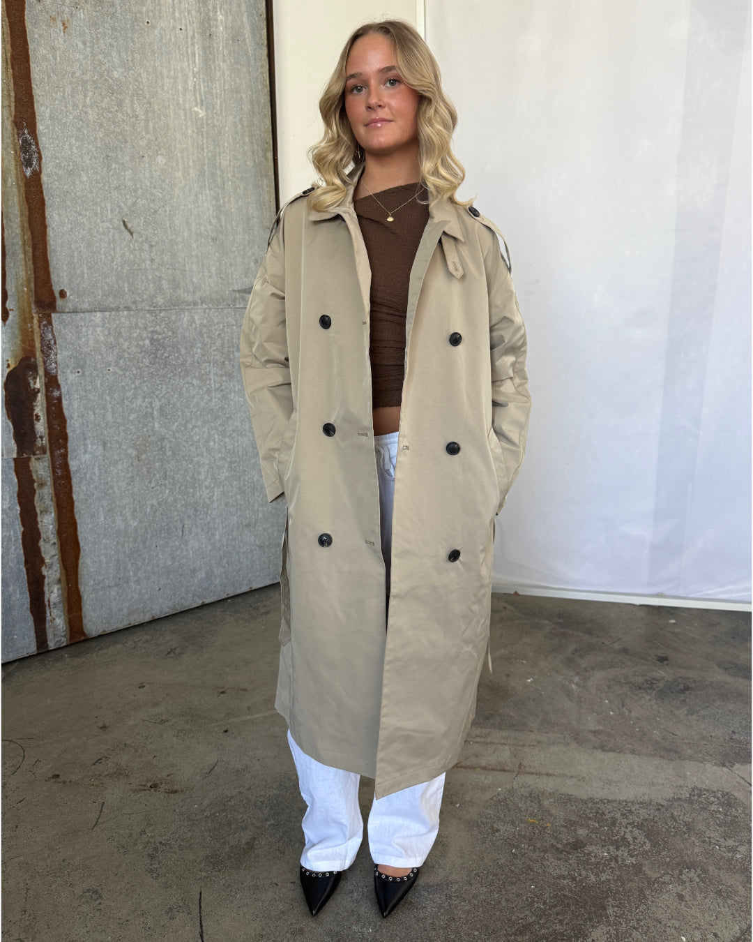 SOPHI trenchcoat, beige