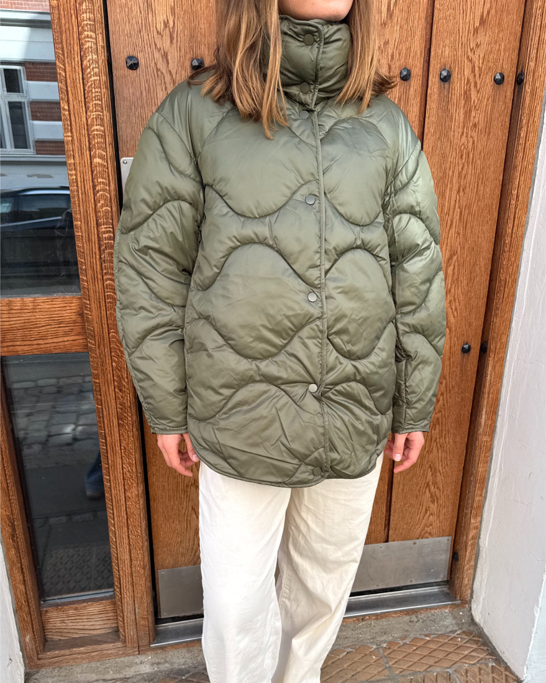 STELLA jakke, army
