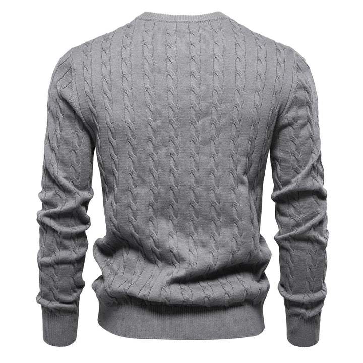 Falkner Strikkemoderne Herrepullover