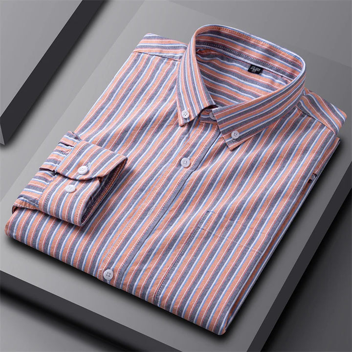 Mænds Chic Oxford Skjorte
