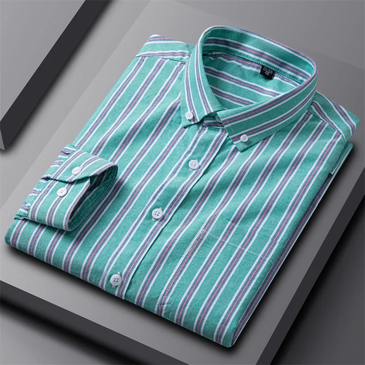 Mænds Chic Oxford Skjorte