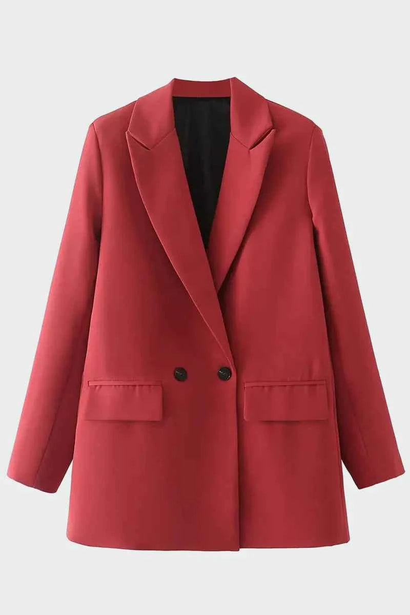 Oversized Blazer med Moderne Snit