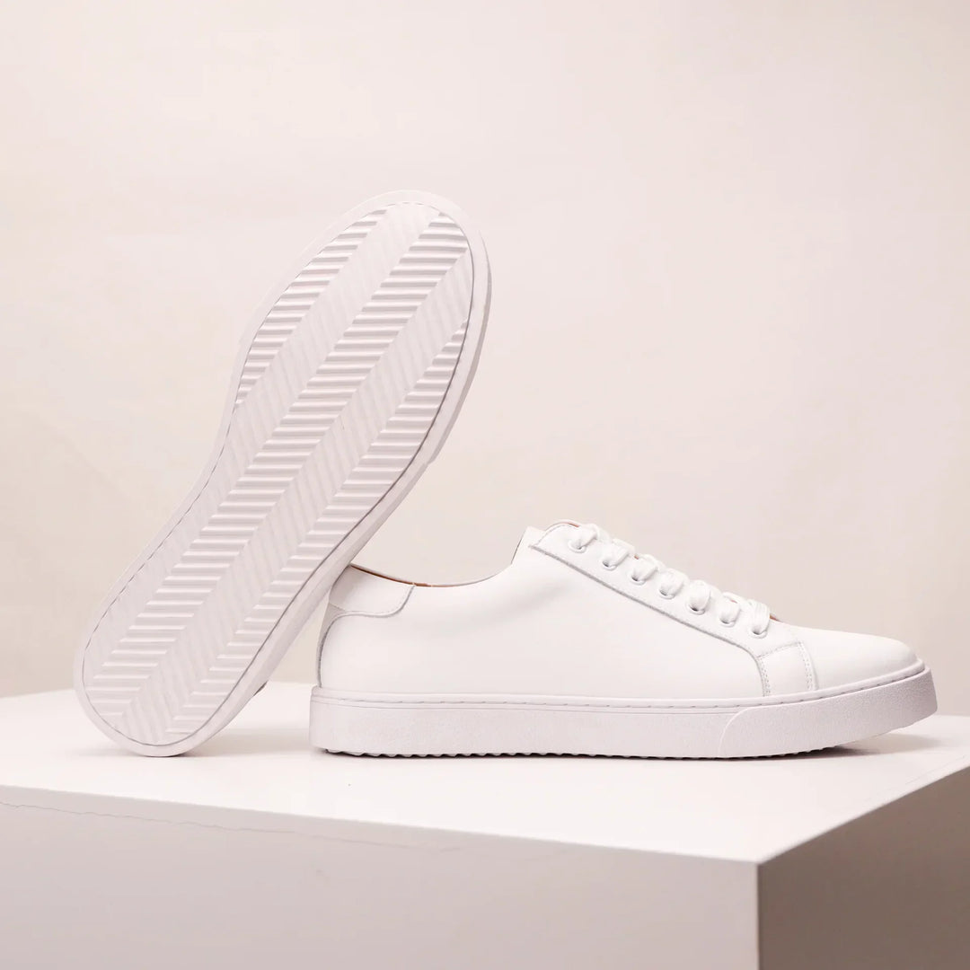 Ægte Læder Sneakers