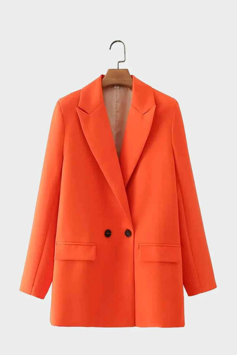 Oversized Blazer med Moderne Snit