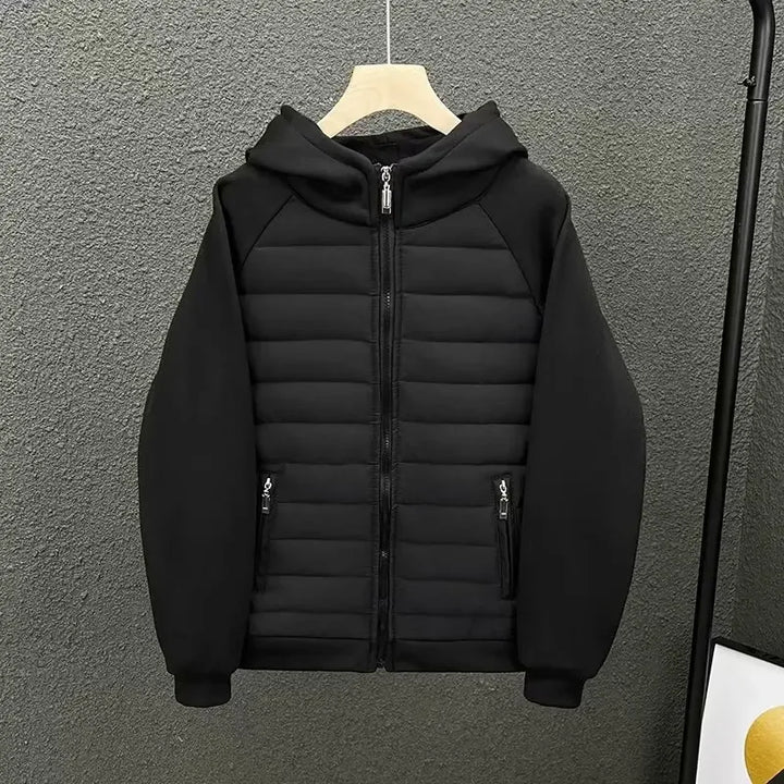 Elegant quilted bomuldsjakke